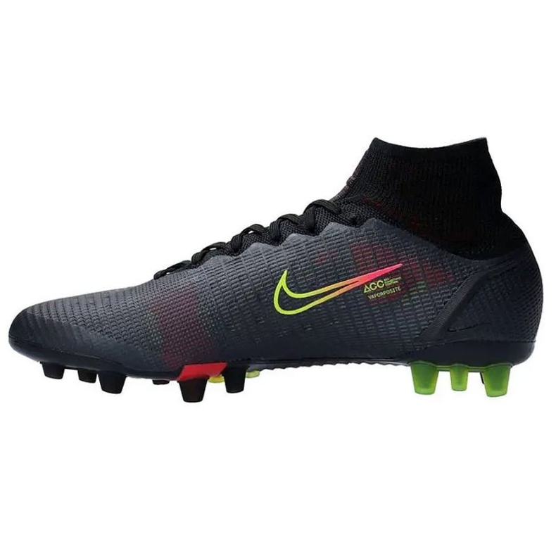 Nike Mercurial Superfly 8 Elite Ag M CV0956 090 futballcipő sokszínű fekete 1