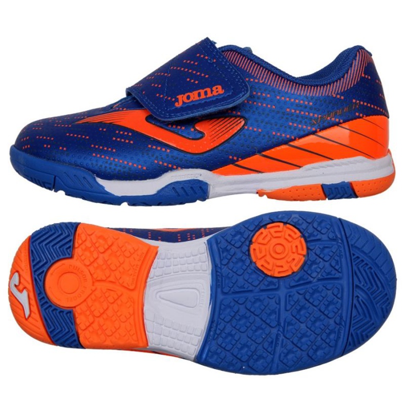 Joma Xpander 2104 Jr XPJS2104INV futballcipőben kék narancssárga kék 1