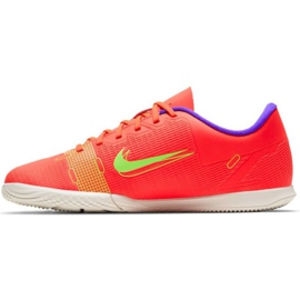 Nike Mercurial Vapor 14 Club Ic Jr CV0826 600 futballcipő sokszínű narancs és vörös 1 Nike Mercurial Vapor 14 Club Ic Jr CV0826 600 futballcipő sokszínű narancs és vörös 1