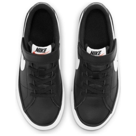 Nike Court Legacy Cipő Jr DA5381 002 fekete sötétkék 4