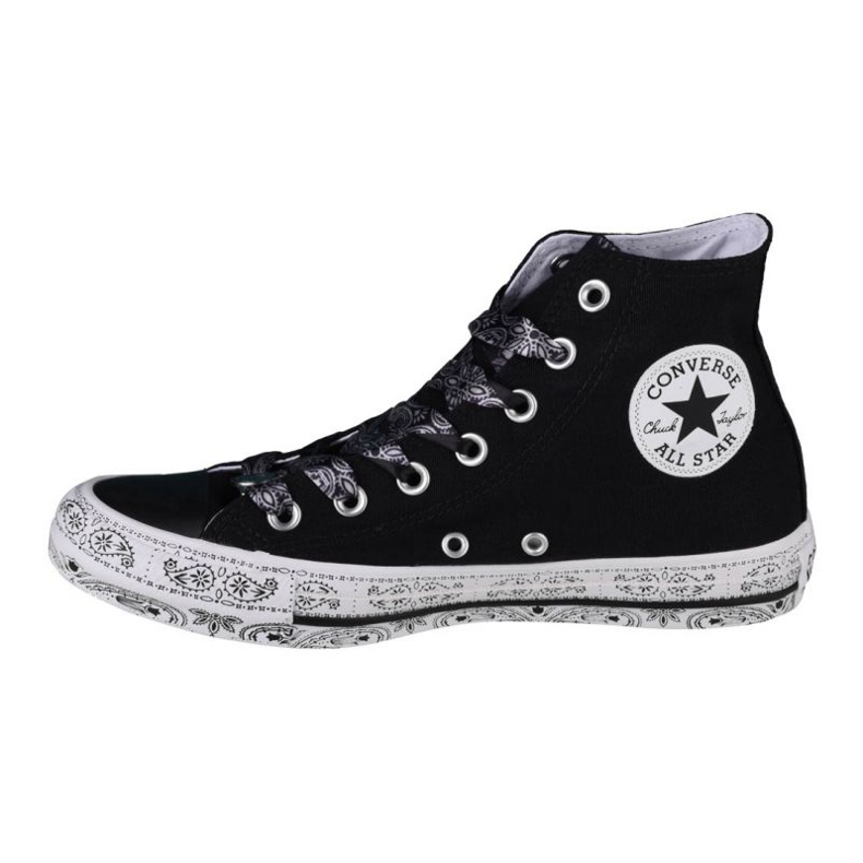 Converse X Miley Cyrus Chuck Taylor Hi All Star 162234C cipő fekete 1