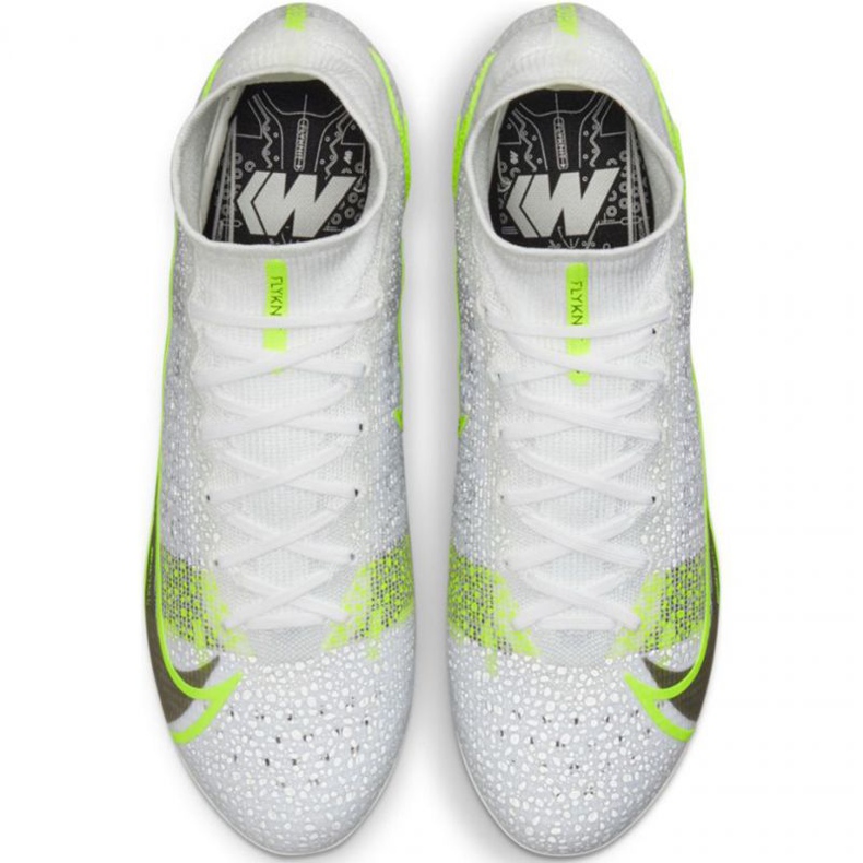 Nike Mercurial Superfly 8 Elite Fg M CV0958 107 futballcipő sokszínű fehér 1