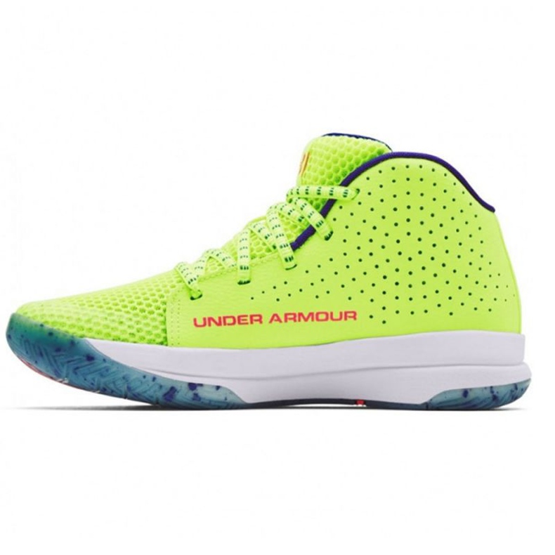 Under Armour Gs Jet Splash Jr 3024 120 300 kosárlabda cipő sárga sárga 1