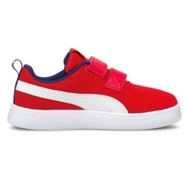 Puma Courtflex v2 Mesh V cipő 371758 06 piros 1
