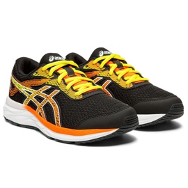 Asics Gel-Excite 6 Gs Jr 1014A079-003 fekete narancssárga sárga 1