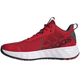 Adidas Ownthegame Sho M H00466 cipő fekete piros 1