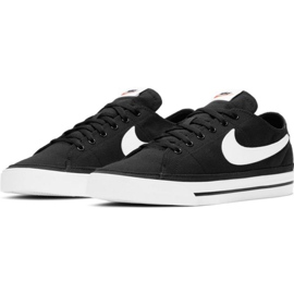 Nike Court Legacy Canvas M CW6539 002 fekete 1 Nike Court Legacy Canvas M CW6539 002 fekete 1