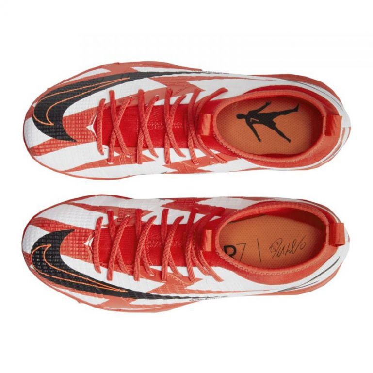 Nike Mercurial Superfly 8 Academy CR7 Tf Jr DB2679 600 futballcipő sokszínű narancs és vörös 1
