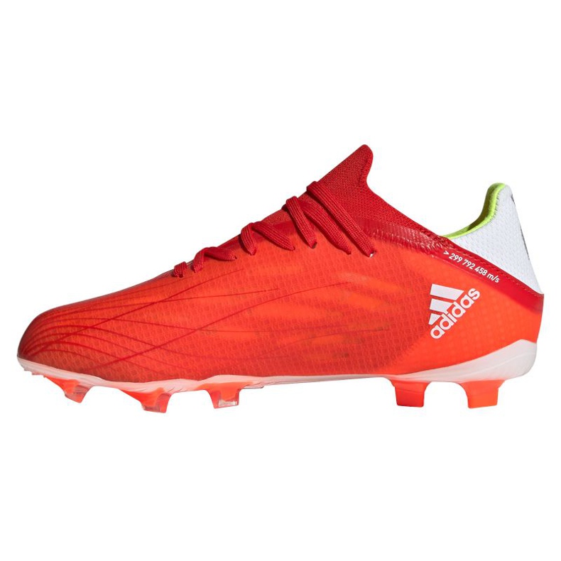 Adidas X Speedflow.1 Fg Jr FY3284 futballcipő piros narancs és vörös 1 Adidas X Speedflow.1 Fg Jr FY3284 futballcipő piros narancs és vörös 1