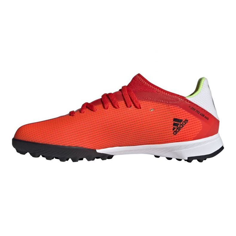 Adidas X Speedflow.3 Tf Jr FY3321 futballcipő sokszínű narancs és vörös 1 Adidas X Speedflow.3 Tf Jr FY3321 futballcipő sokszínű narancs és vörös 1