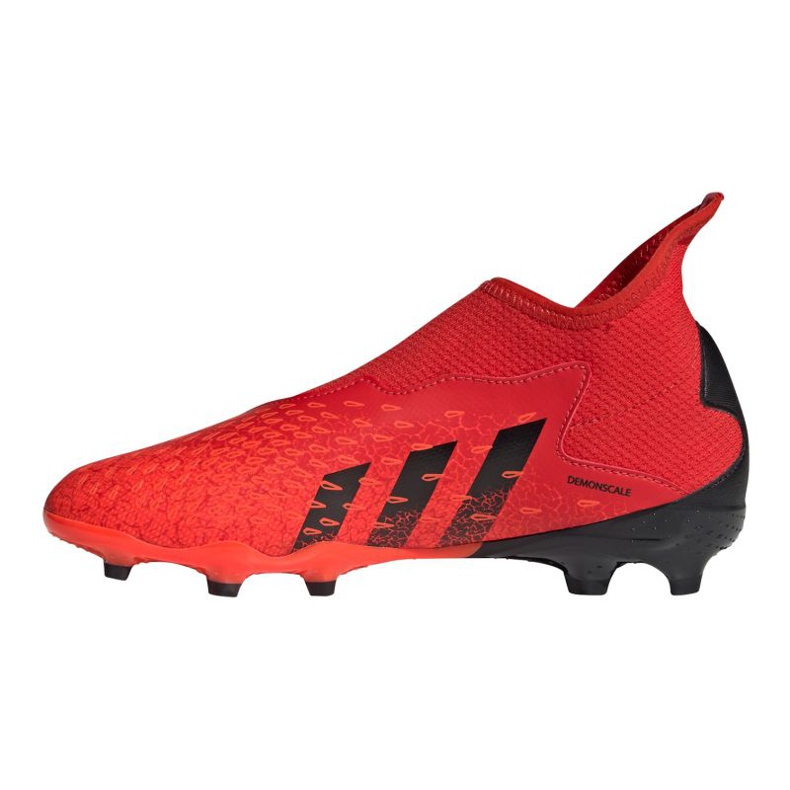 Adidas Predator Freak.3 Ll Fg Jr FY6296 futballcipő sokszínű narancs és vörös 1