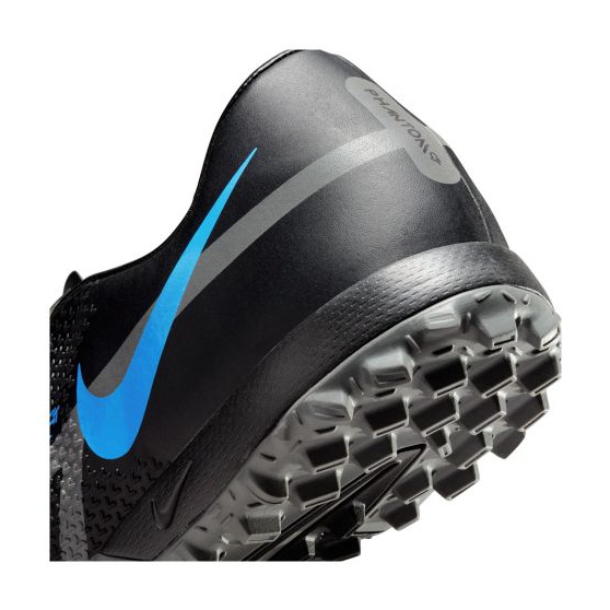Nike Phantom GT2 Academy Tf M DC0803-004 futballcipő fekete fekete 1
