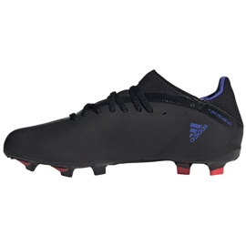 Adidas X Speedflow.3 Fg Jr FY3306 futballcipő fekete fekete 1