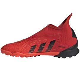 Adidas Predator Freak.3 Ll Tf Jr FY7869 futballcipő sokszínű narancs és vörös 1