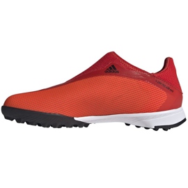 Adidas X Speedflow.3 Ll Tf Jr FY3255 futballcipő sokszínű narancs és vörös 1 Adidas X Speedflow.3 Ll Tf Jr FY3255 futballcipő sokszínű narancs és vörös 1