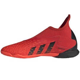 Adidas Predator Freak.3 Ll In Jr FY7870 futballcipő sokszínű narancs és vörös 1
