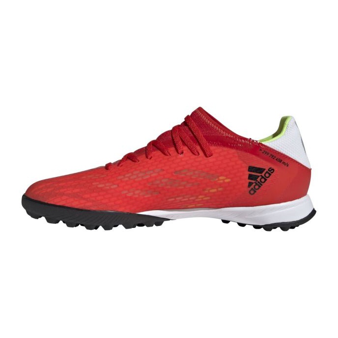 Adidas X Speedflow.3 Tf M FY3310 futballcipő sokszínű narancs és vörös 1 Adidas X Speedflow.3 Tf M FY3310 futballcipő sokszínű narancs és vörös 1