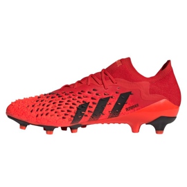 Adidas Predator Freak.1 Low Ag M GZ2809 futballcipő piros narancs és vörös 1