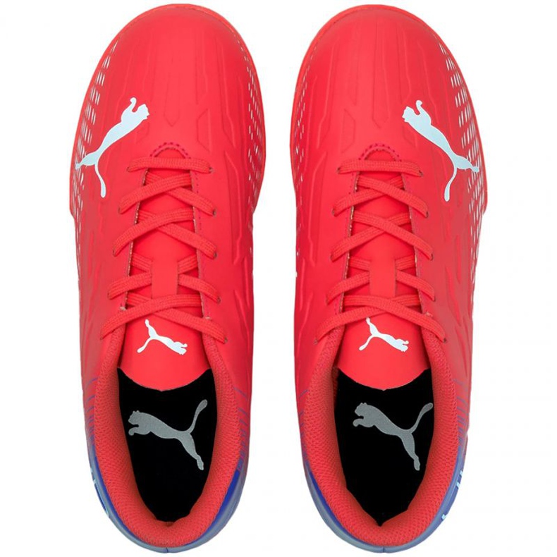 Puma Ultra 4.3 Tt Jr 106541 01 futballcipő piros narancs és vörös 1
