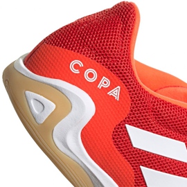 Adidas Copa Sense.3 Sala M FY6192 futballcipőben piros narancs és vörös 2