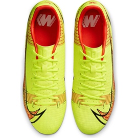 Nike Mercurial Vapor 14 Academy FG / MG M CU5691-760 futballcipő sokszínű sárgák 4