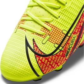 Nike Mercurial Vapor 14 Academy FG / MG M CU5691-760 futballcipő sokszínű sárgák 8