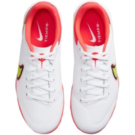 Nike Tiempo Legend 9 Academy Tf Jr DA1328 176 futballcipő fehér fehér 1
