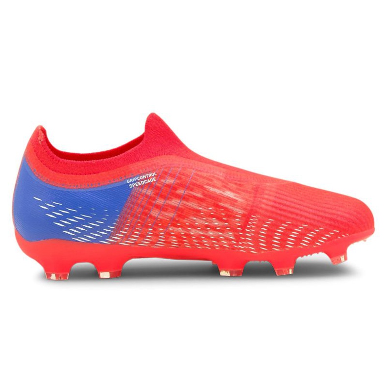 Puma Ultra 3.3 Fg / Ag Jr 106529-01 futballcipő piros narancs és vörös 1