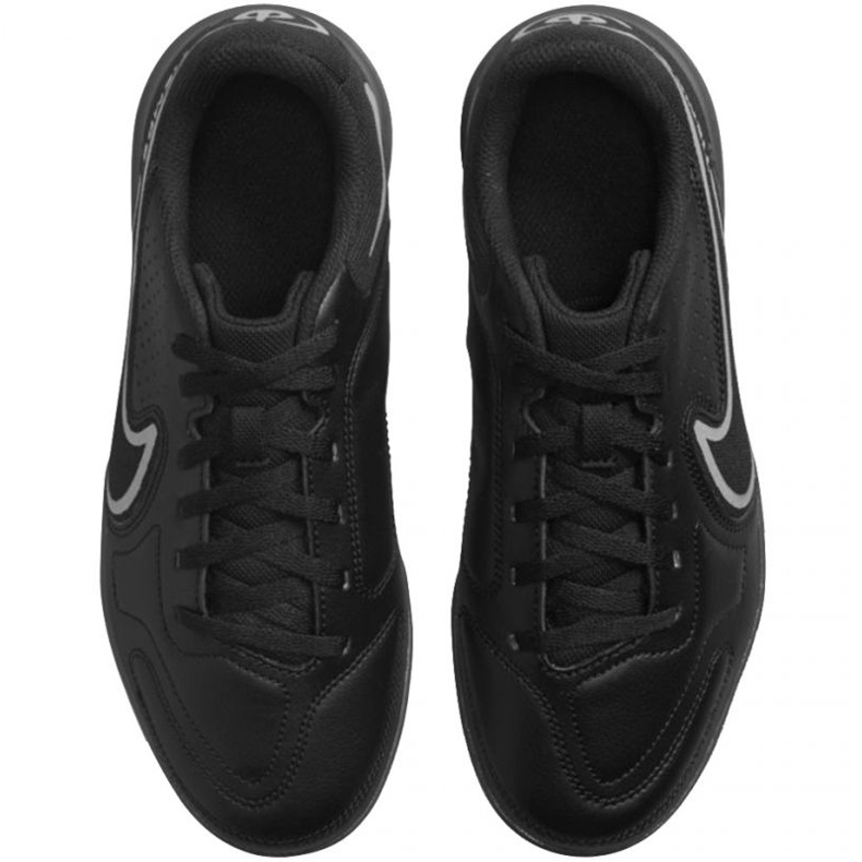 Nike Tiempo Legend 9 Club Jr Ic DA1332 004 futballcipő fekete fekete 1
