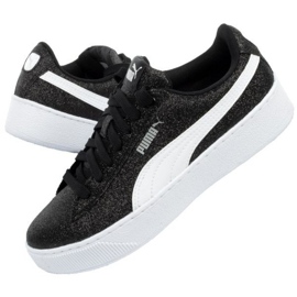 Puma Vikky Platform Glitz Jr 366856 02 fekete kék 1