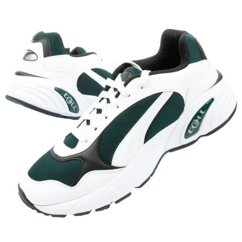 Puma Cell Viper Running M 369505 01 futócipő fehér zöld 1