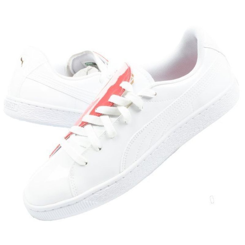 Puma Basket Crush W 369556 01 fehér piros 1