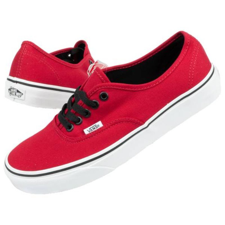 Vans Authentic ONJV2KA cipők piros 1