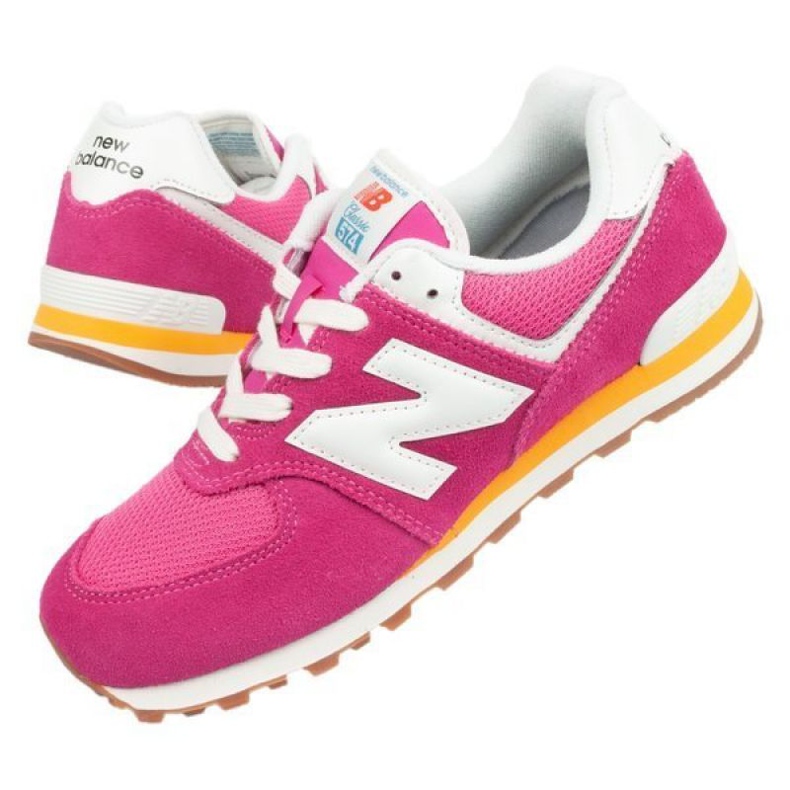 New Balance W GC574HP2 fehér rózsaszín 1