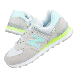 New Balance W WL574SS2 fehér szürke zöld 1