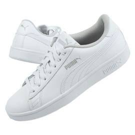 Puma Smash V2 Jr 365170 02 fehér kék 1