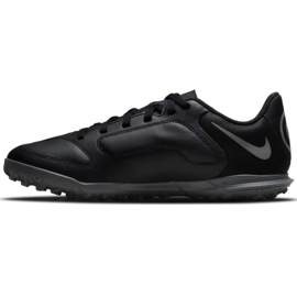 Nike Tiempo Legend 9 Club Tf Jr DA1334 004 futballcipő fekete fekete 1