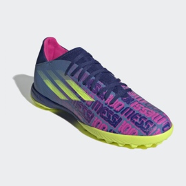 Adidas X Speedflow Messi.3 Tf M FY6896 futballcipő navy blue, sokszínű kék és sötétkék 1