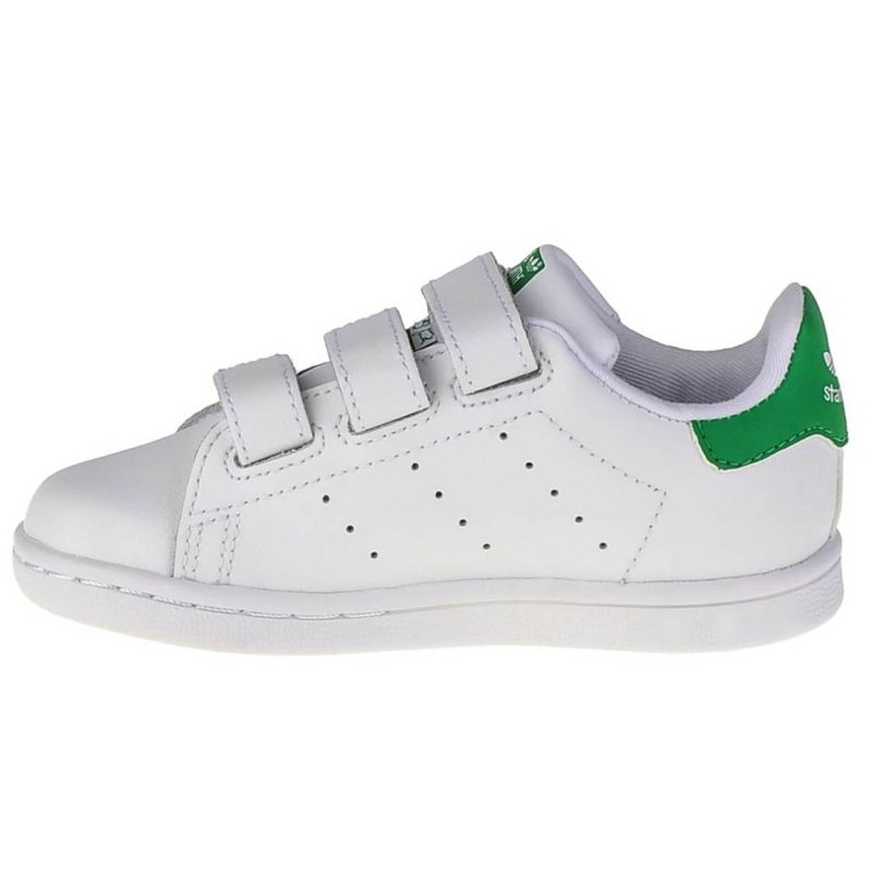 Adidas Stan Smith Cf Inf Jr BZ0520 cipő fehér zöld 1