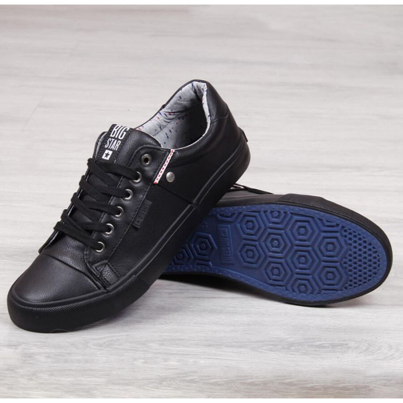 Alacsony szárú tornacipő Big Star M GG174029 fekete 1