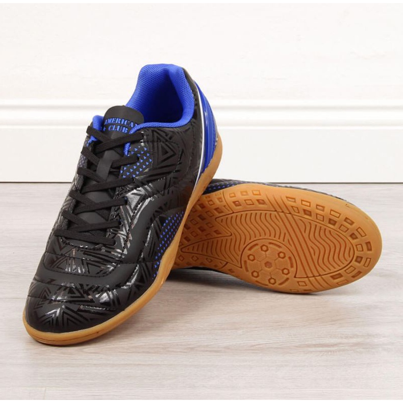 American Club Jr. AM763B benti cipő fekete fehér 2