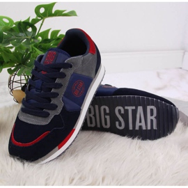 Big Star W GG274A055 sötétkék tornacipő fekete piros szürke 2
