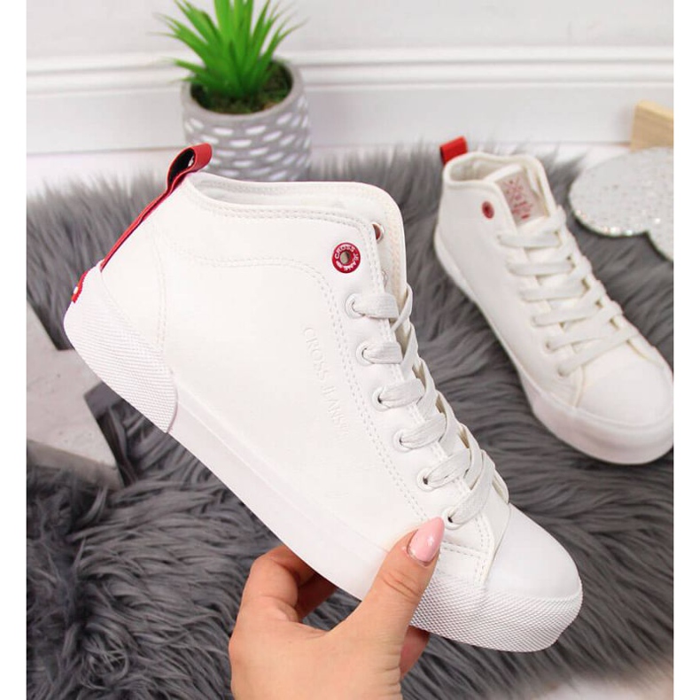 Cipők Cross Jeans W II2R4033C fehér 1