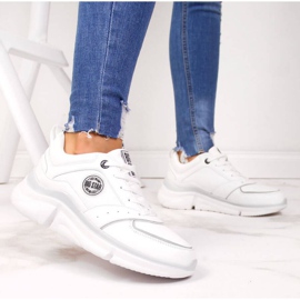 Sportcipő a platformon Big Star W II274314 fehér 2