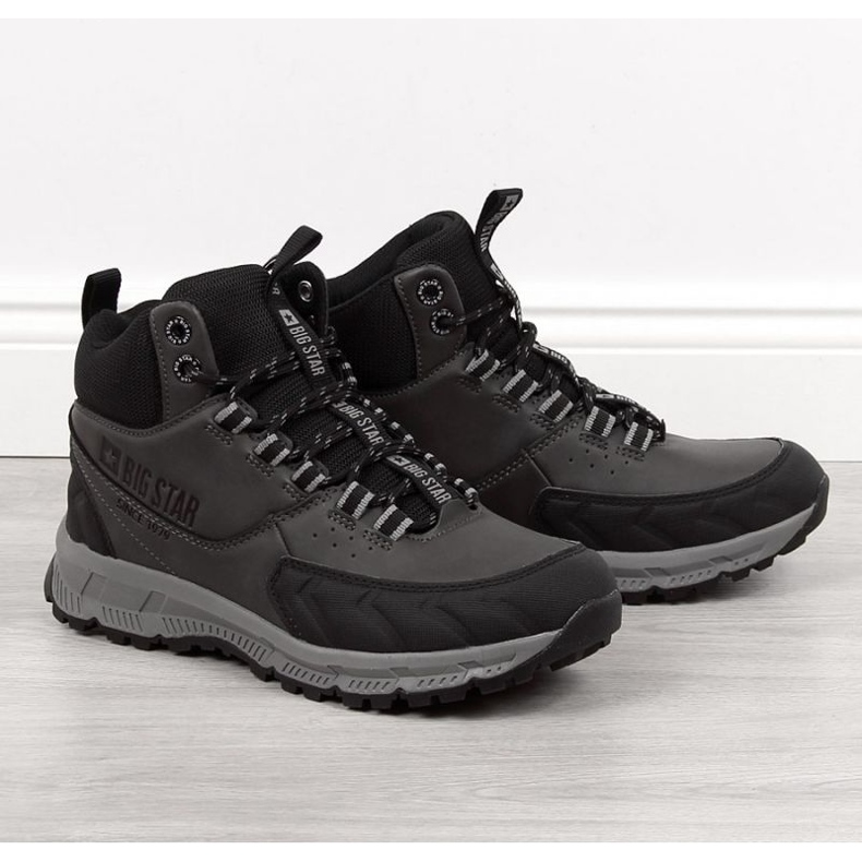 Szürke Big Star M INT1624A túracipő 1