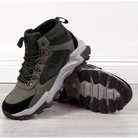 Big Star M INT1625A khaki színű csizma zöld 1