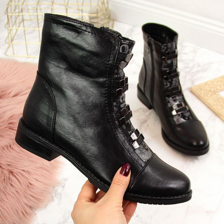 BM Szigetelt csizma Jezzi W JEZ260B fekete 1