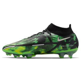 Nike Phantom GT2 Elite Df Sw Fg M DM0731-003 futballcipő sokszínű zöld 1