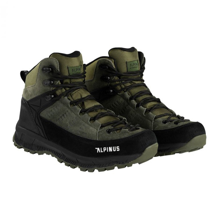 Trekking cipő Alpinus Brasill M JS43583 fekete zöld 2