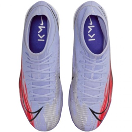 Nike Mercurial Superfly 8 Academy Tf M DB2868 506 futballcipő piros, lila ibolya 1